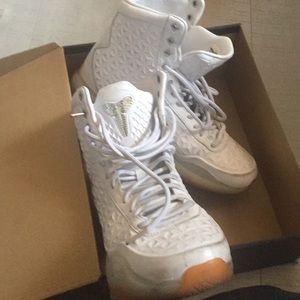 One of a kind Nike Kobe x Elite White.